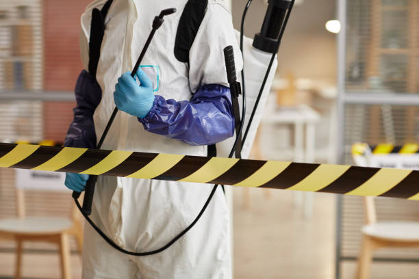 Professional Sewage Cleanup technician working in Richfield, MN